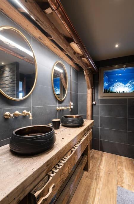 Luxueux Chalet Avec Vue Sur Les Pistes Et Le Hohneck Le Tholy Bagian luar foto